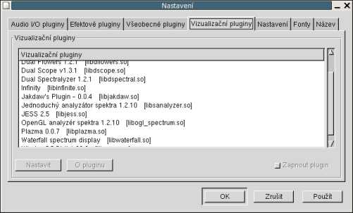 Vizualizační pluginy