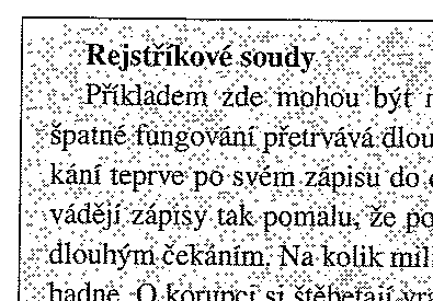 Pročištěný obrázek s parametrem -minneighbors=2 ve 100% rozlišení