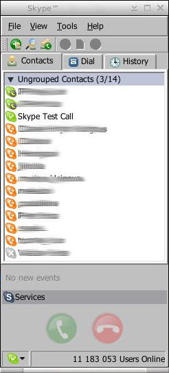 Skype otestoval správné fungování zvukové karty