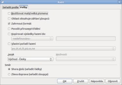 Calc: řazení, filtry a mezisoučty