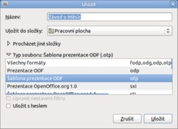 Impress: práce s předlohou, šablony a zápatí
