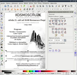 Inkscape – tvorba letáku
