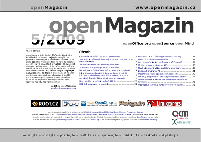 openMagazin 05/2009 - nahled