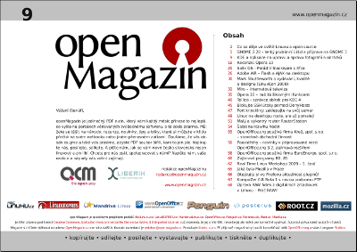 openMagazin 09/2009 – nahled