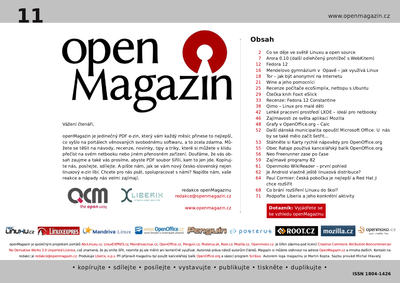 openMagazin 11/2009 – nahled