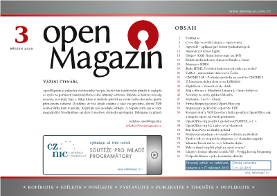 openMagazin 3/2010 – nahled