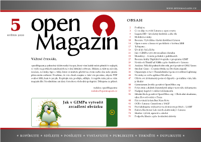 openMagazin 4/2010 – nahled