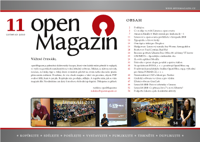 openMagazin 11/2010 – nahled