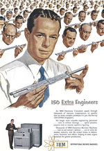 ibm advertisement sliderule4 dec1951