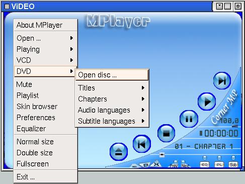 MPlayer v akci