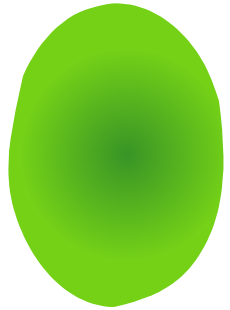 GIMP 17 základní barva kiwi