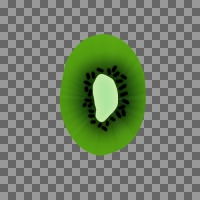 GIMP 18 Vrstva
Kiwi