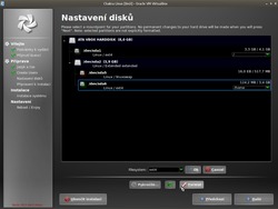 nastaveni disku