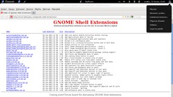 Doplňky pro GNOME Shell