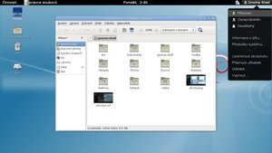 gnome 3 okno