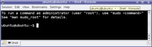 05 kubuntu 6.10 live konsole_navod_na_sudo