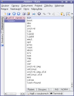 kubuntu 6.10: 11_obsah_souboru_hidden