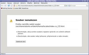 kubuntu 6.10: 19_firefox_soubor_nenalezen
