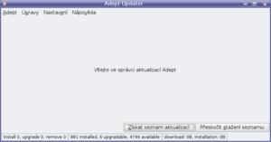 kubuntu 6.10: 24_vitejte_ve_spravci_aktualizaci_adept