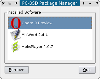 pcbsd package_manager