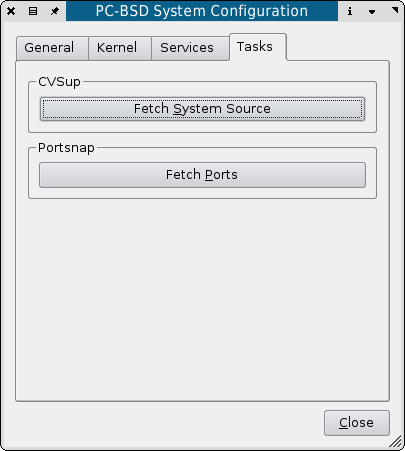 pcbsd system_configuration_tasks