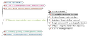 Obrázek 5: Kurzor myši v místě, kde může dojít k
manuálnímu přesunu uzlu