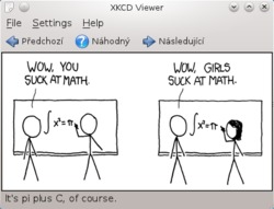 Aplikace využívající XKCD Part