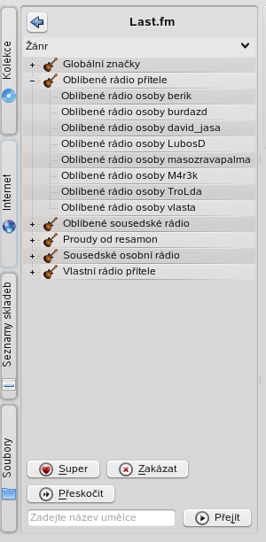 amarok2 internet last.fm
