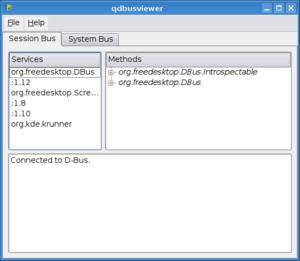 Prohlížeč sběrnic D-BUS