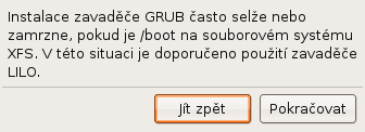 ubuntu 7.10: grub-xfs
