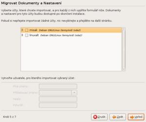 ubuntu 7.10: migrace