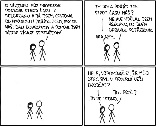 xkcd 102, czech, česky