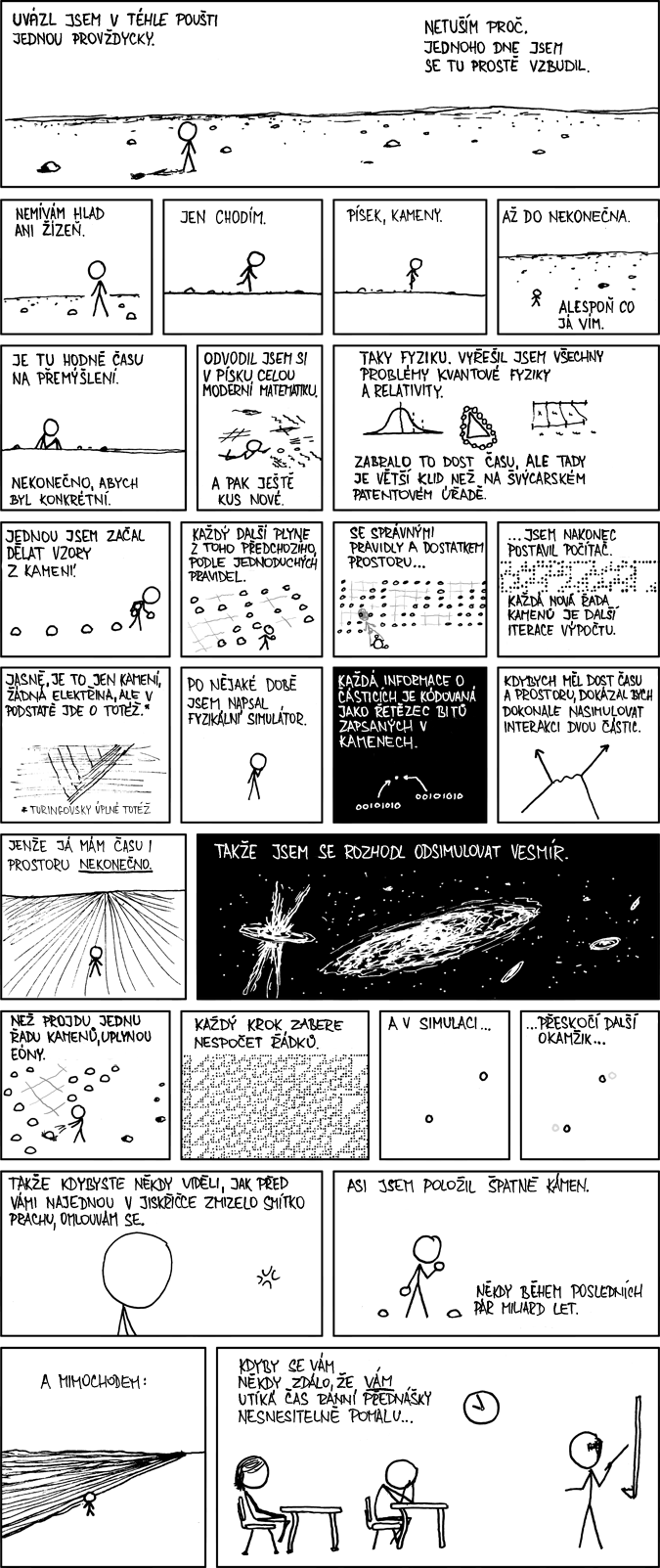 xkcd 505, czech, česky