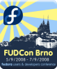 Logo akce FUDCon Brno 2008