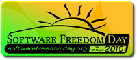 Logo akce Software Freedom Day 2010 v Praze