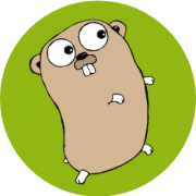 Logo akce Golang Brno meetup