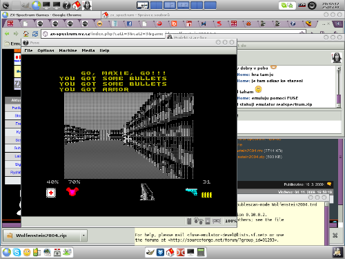 wolfenstein 3D v ZX-Spectrum