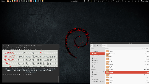 Gnome Shell 3.8 + Numix | Debian Sid