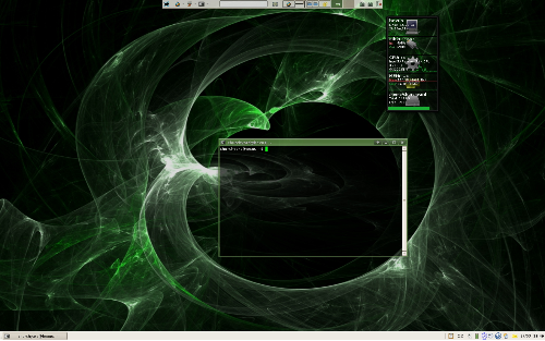 GreenClearlooks - Xfce 4.4.2