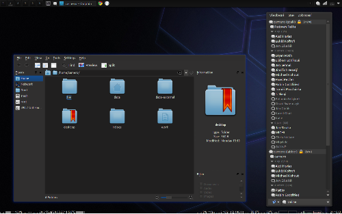 Dark KDE 4.6