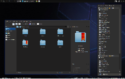 Dark KDE 4.6