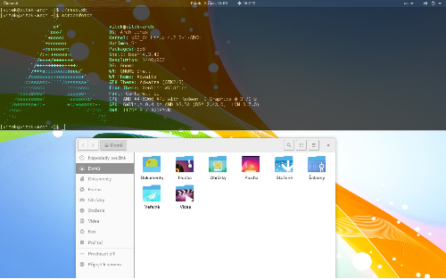 Arch + Gnome Shell