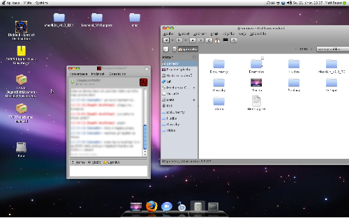 Ganador's Gnome + Ubunutu + Mac4Lin