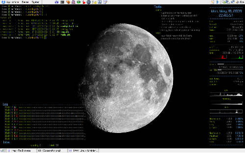 Debian Lenny / Gnome / Conky / Devilspie