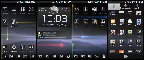 GO Launcher na Galaxy S