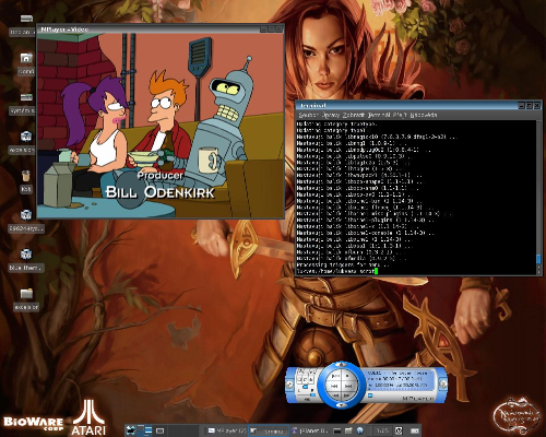 Ďalší Xfce desktop