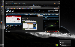 Černé KDE4.2