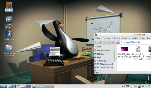 ASUS EEE s čerstvo nainštalovaným Lubuntu 14.04