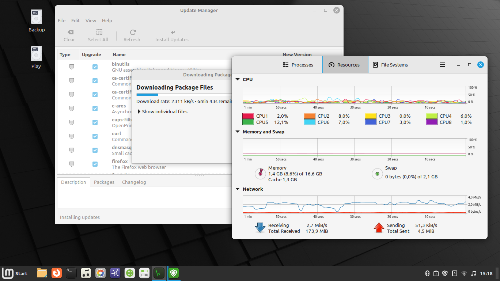 Linux Mint, nove pc