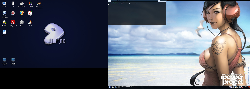 Gentoo + 2 monitory (ntb + ext. 20